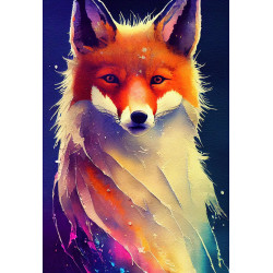 Kit diamond painting RENARD 30x40cm
